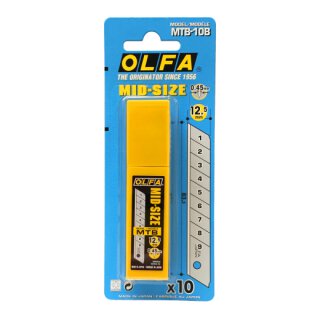 Olfa Ersatzklinge 12,5 mm (10 Stück) (MTB-10B)