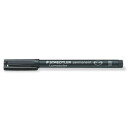 Staedtler Lumocolor® permanent pen 314 - breit schwarz